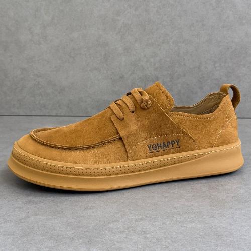 

Модная мужская повседневная кожаная обувь, летняя дышащая, с мягким верхом, удобная, с круглым носком, рабочая обувь, Fashion127 43