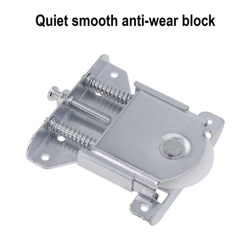 Wardrobe Sliding Door Pulley Wheel Runner Closet Wardrobe Moving Door Bottom Pulley Heavy Duty Lower Wheel Roller Runner