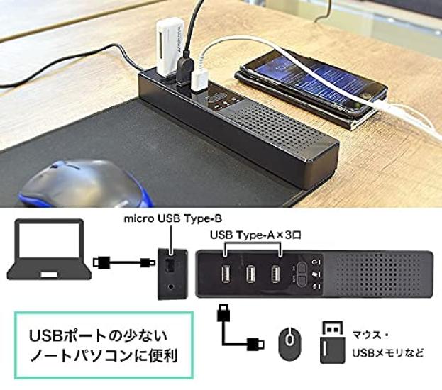 THANKO Perfect for Web Speakerphone Omnidirectional with Microphone Microphone Mute Function Speaker Mute Function Easy USB Connection Conferences!