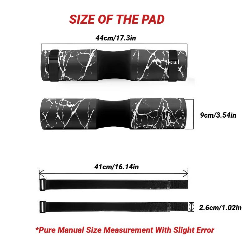 Thickened Barbell Shoulder Pads Non Slip Gym Support for Weightlifting Squat Dumbbell Neck Protection Strength Workout