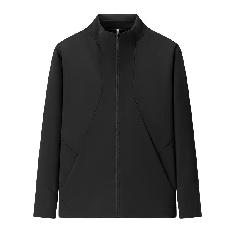 

Повседневная универсальная куртка с воротником-стойкой для мужчин, модная трехмерная куртка с капюшоном для активного отдыха, ветрозащитная спортивная куртка XL