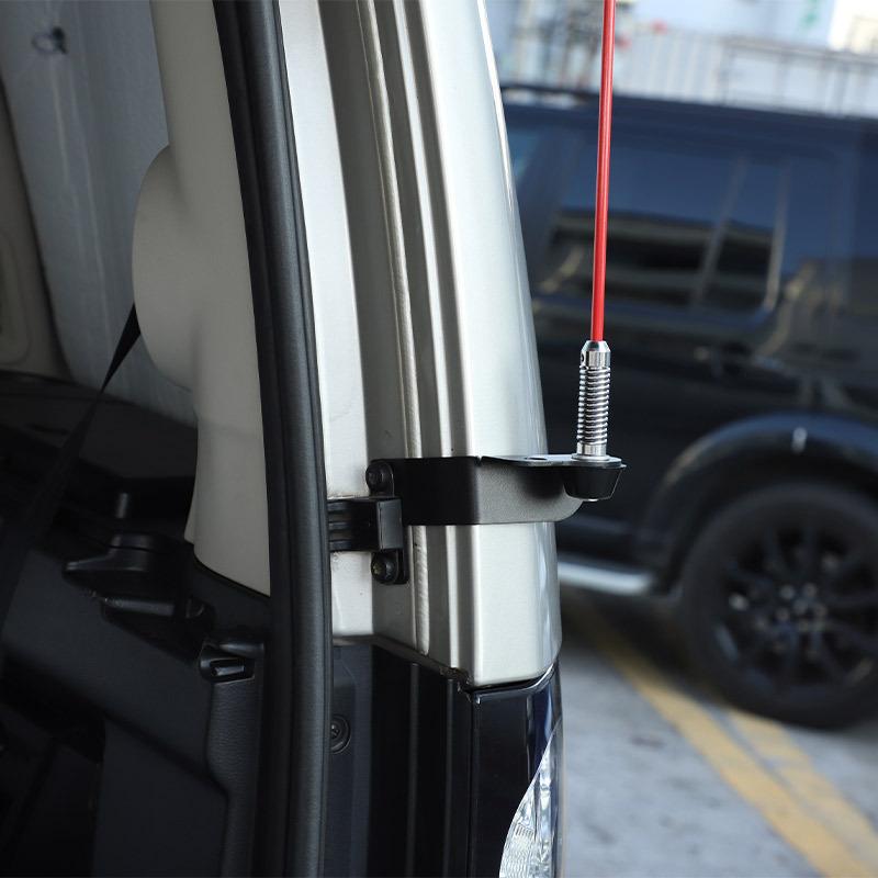 For Land Rover Discovery 4 LR4 2010-2016 Exterior Modified Aluminum Alloy Rear Door Radio Antenna Bracket Base Car Accessories