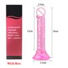 Realistic Penis Dildo Strong Suction Cup Soft Crystal Jelly Dildo Sex Toys for Woman Fake Dick Big Penis Anal Butt Plug Sex Shop