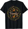 Blessed Thankful Family Thanksgiving T-Shirt