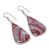 Natural Dolomite Gemstone 925 Sterling Silver Jewelry Earring 1.97" AEE-10854