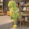 Big-Eyed Dinosaur Plush Sleep Pillow: Long-Legged Cuddly Doll Gift for Girls' Birthdays