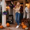 Halloween Paper Hanging Decorations Spider Bat Ghost Paper Lanterns Set for Indoor Outdoor Party Festival Hanging Ornaments