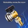 User Friendly Heating System Valves  with Temperature Resistance High Efficiency Radiator Valves for Long Term Use