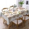 Arepas Pattern Venezuela Custom Rectangular Tablecloth Waterproof Table Cover for Festival Party Decorations Table Cloth