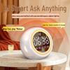 Smart Voice T33 Multi-Functional Bluetooth Alarm Clock with Super Loud Speaker for Office & Student Use