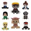 Blox Buddies Plush 7.8 Inch Blox Buddy Bacon Hair Noob Plushie Pet X Toys Stuffed Plush Pillow Decoration