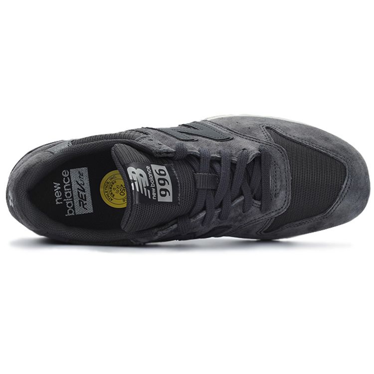 New Balance Nb 996 Comfortable Retro Fabric Low-Top Casual Running Shoes Unisex sneaker Charcoal-Black MRL996PG