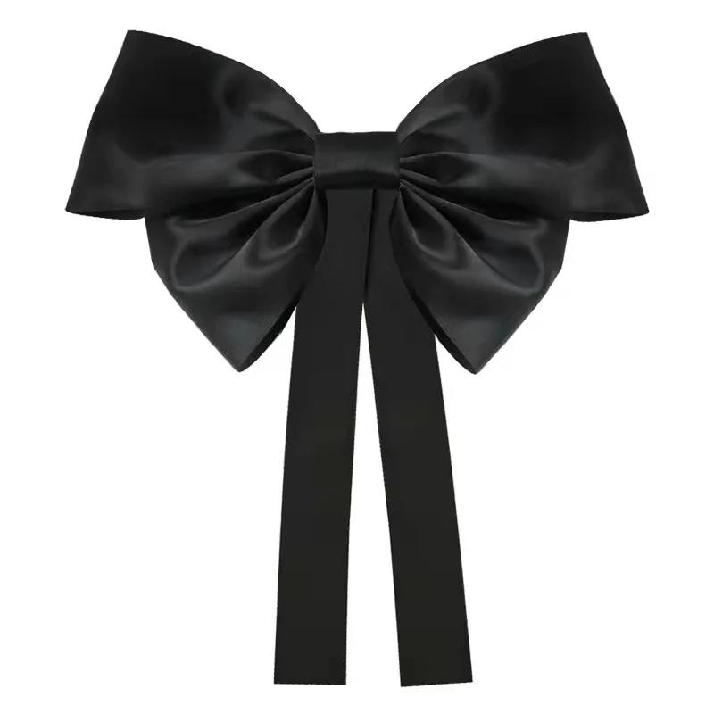 Fashion Korean BowKnot Hair Ties Scrunchies Women Girls Elastic Hair Bands Band Long Ribbon Bow Ponytail Accessories
