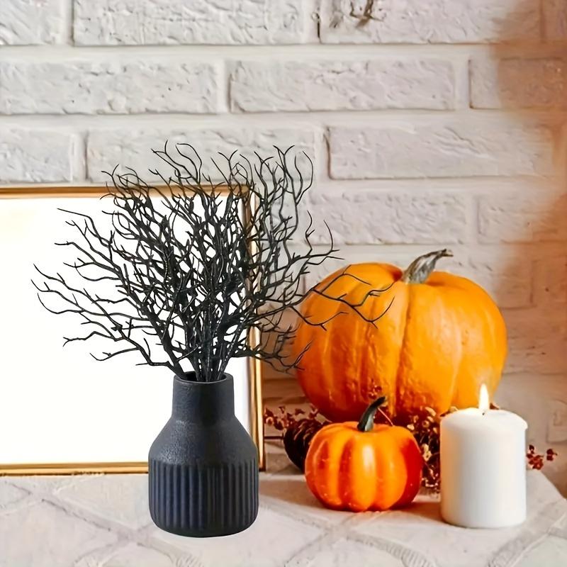 [Christmas] 10pcs Deer Antler Artificial Branches - Versatile Faux Plant Stems for Home & Garden Decor, Perfect for Halloween, Christmas, Easter Celeb