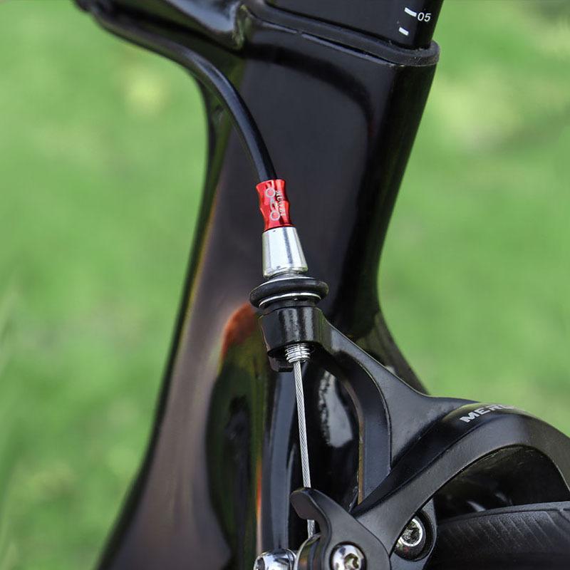 2/4Pcs Bike Bolt Bicycle C/V Brake Caliper Cable Bolts Adjusters M6 Durable Bolt For Road Bike Cycling Brake Cable Fixing Parts