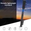 Aluminum Alloy Monopod Tripod Leg with 4 Sections and Dense Foam Grip Slip Resistant for DSLR Cameras