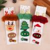 Weihnachten Kinder Geschenke Haarspangen Haarnadel Brosche Accessoires Cartoon Weihnachtsmann Elch Ornamente Weihnachten Neujahr Party Dekoration