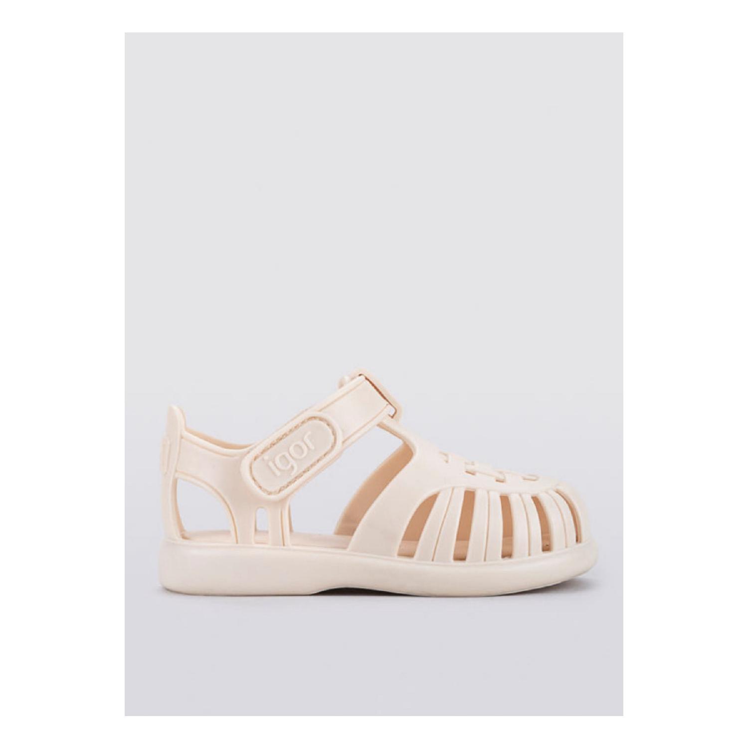 

Кремовые детские сандалии S10271 Tobby Solid