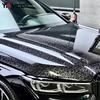 Carbon Fiber Forged Car Sticker DIY Film Vinyl Wrap Roll with Air-release Technology Glossy Protector Protection Car Accessories