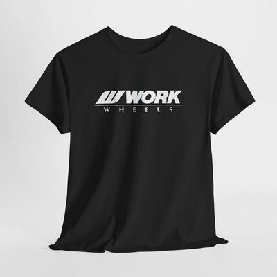 Work Wheels Black T-Shirt – Unisex JDM Racing Tee for Men or Women