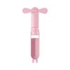 1Pc Portable USB Rechargeable Handheld Fan, 1200Mah Battery, Folding Eyelash Fan for Indoor & Outdoor Use
