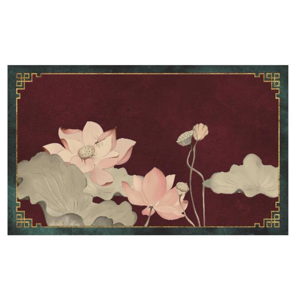 New Chinese Style Rugs Living Room Non-slip Sofa and Coffee Table Mat Easy Clean Decoration Home Carpet for Rooms Customizable