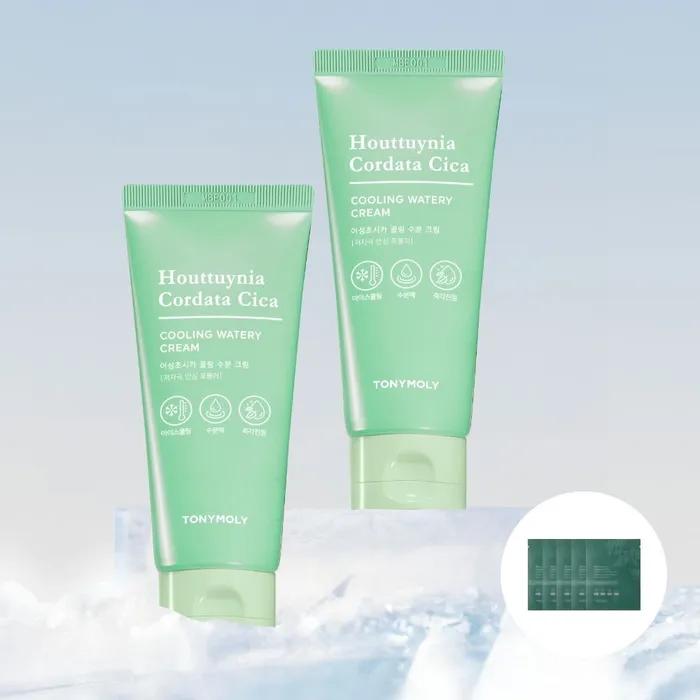 (1+1) Houttuynia Cordata Cica Cooling Moisturizing Cream 90ml