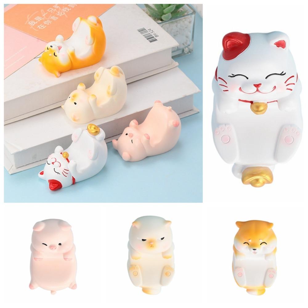 Animal Creative Phone Holder Figure Doll Cell Phone Bracket Mobile Phone Stand  Desktop Ornaments