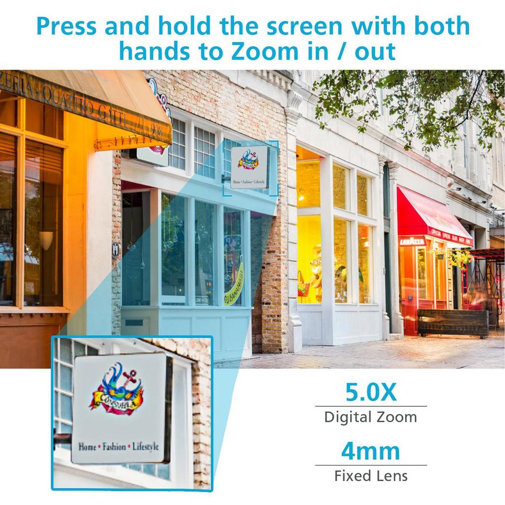 ICSEE A25 Smart Outdoor PTZ Camera with HD Wireless Binocular, Mobile Remote, Full-Color Night Vision