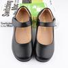 Chaussures d'école noires en cuir style académique pour filles, pour l'étiquette, les représentations au piano et les thèmes page ou princesse