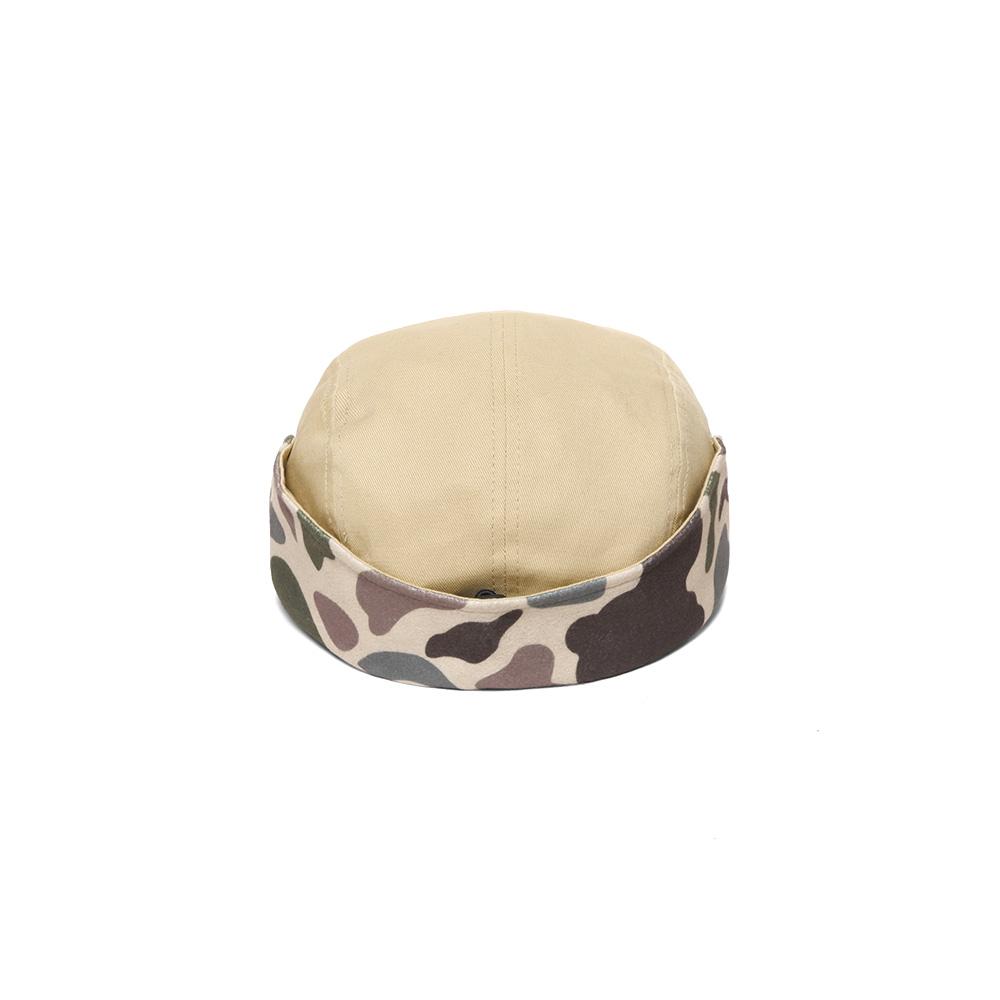 MALBON GOLF [Hunt Club] Fleece Inner Camp Cap Sand