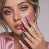 Flower Nail Stickers Leopard Print Nail Decals Professional Nail Art Stickers  Manicure DIY