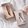 Bathroom Toilet Paper Holder Modern Tissue Box for Living Room Home Light Pink