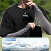 1 Set Protective Cover,Scarf Sleeve,Ice Silk Sunscreen Hanging Ear Neck Cover,Men's Summer Anti Sun Protection,Lightweight Full