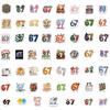 55 Stickers For Korean Groups, Celebrities, Trendy Computers, Water Bottles, Phone Cases, Stickers