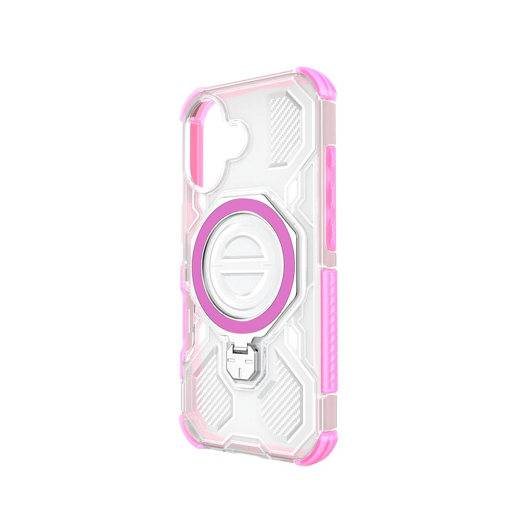 For Mobile Phone Cases, Magnetic With Ring Kickstand Military Grade Drop Heavy Duty Rugged Bumper Non-Slip