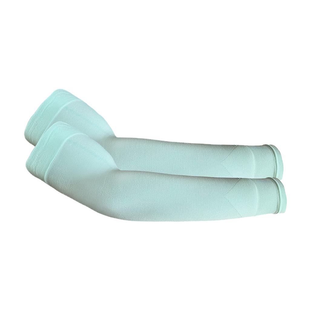 Men Women Arm Sleeves 50+ Sun Sleeves Breathable Elastic Seamless for Outdoor Sports Cycling Running