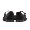 Barbara Velvet Jewelry Buckle Mary Jane Flat Bbe515bk