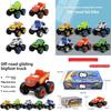 Blaze Monster Machines Inertia Rc Offroad Car With Fire Theme For Kids Toy Set