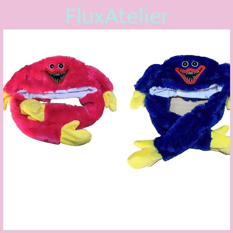 Poppy Huggy Playtime Wuggy Hat Ear Moving Jumping Funny Wuggys Plush Cap For Kid