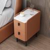 Modern Minimalist Sintered Stone Bedside Table