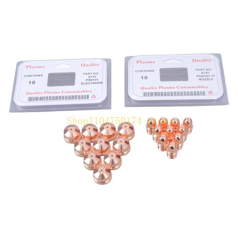 A101 A141 Electrode Nozzle 1.7mm 1.4mm Plasma Cutter Torch Consumables top sale