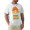 Feed Your Head With Retro Mushrooms T-Shirt Custom T Shirt Summer Clothes Oversized T Shirt Plus Size Tops Men Clothes