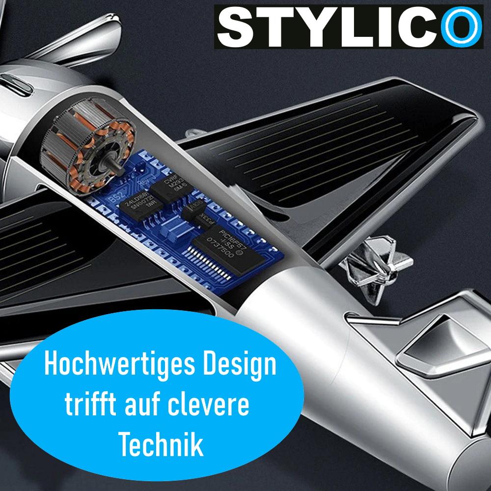 STYLICO Auto Lufterfrischer Flugzeug Parfüm Solar Raumduft mit Aroma