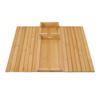 Sofa Arm Tray Wood Double Use Removable Foldable Couch Armrest Table for Drinks Snacks