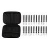 30Pcs Car Terminal Removal Tool Electrical Wiring Crimp Connector Pin Extractor Set Key Wire Plug Repair Tools