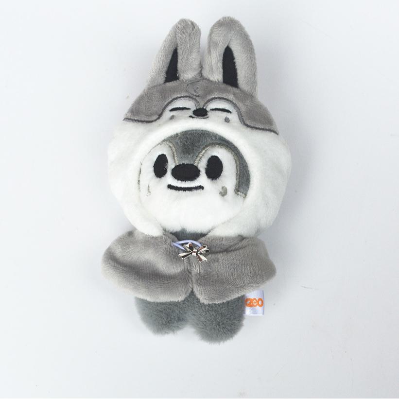 

Плюшевый брелок Волк Мягкая игрушка Сеул FM Неделя Плащ Кукла Волшебная школа Ребенок Подарок на день рождения