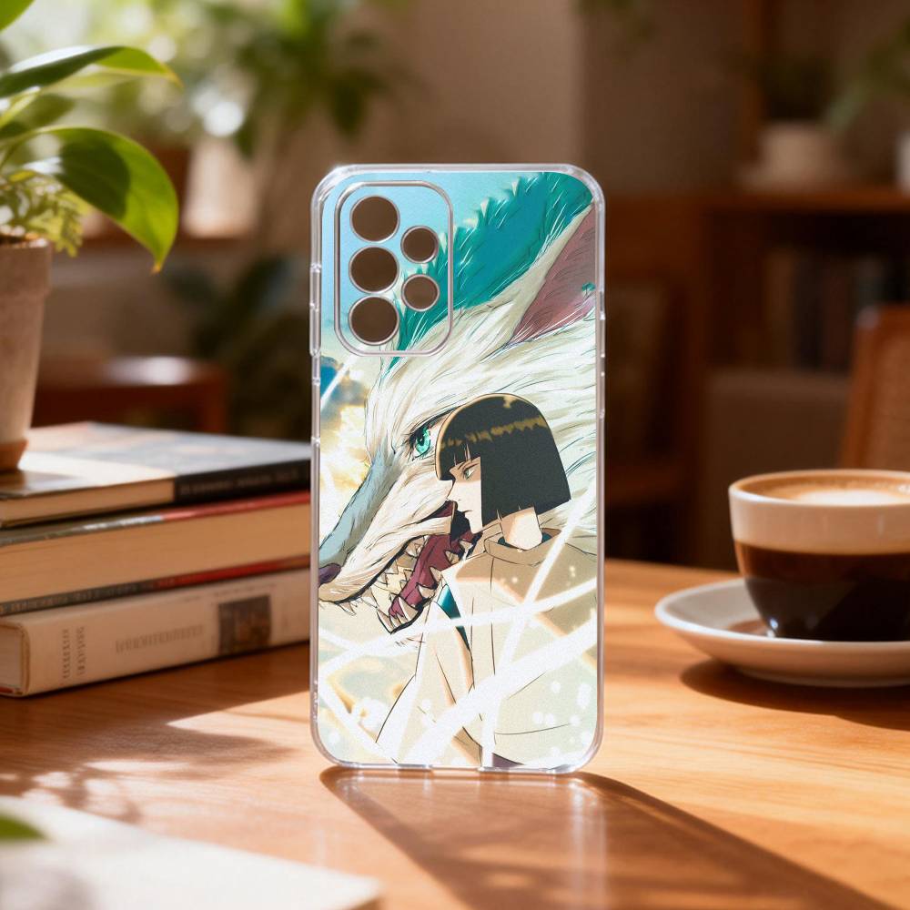 S-Spirited C-Chihiro O-Ogino A-Away-S Phone Case Transparent Silicone Soft For Samsung S25,S24,S21,S22,S23,S30,Ultra,S20,Plus,Fe