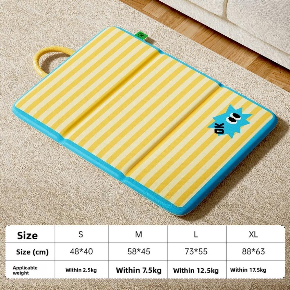 

Pet Cool Mat Dog Summer Sleeping Mat, Waterproof Anti-Slip Cooling Pad Design,For Dogs Cats Indoor Outdoor Summer Rest & Cooling S жёлтый