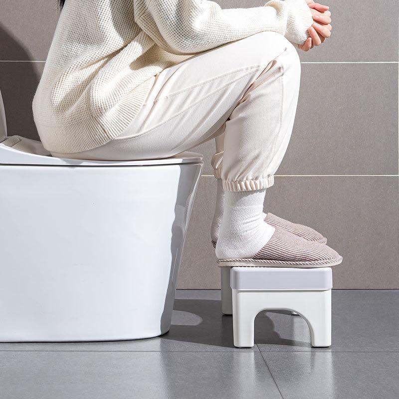 Non-Slip Bathroom Step Stool - Squatting, Heightening, and Hand Washing Aid for Children